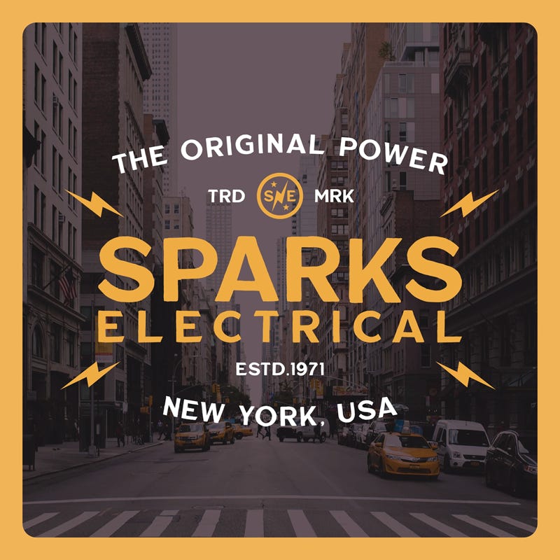 Sparks Electrical Logo Design